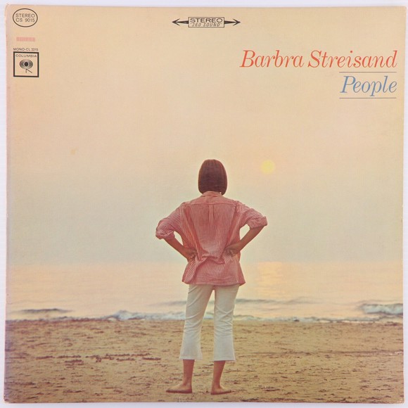 Barbra Streisand, People 1964 Stereo 12" Vinyl LP Record Pitman Pressing CS 9015 - Picture 1 of 12